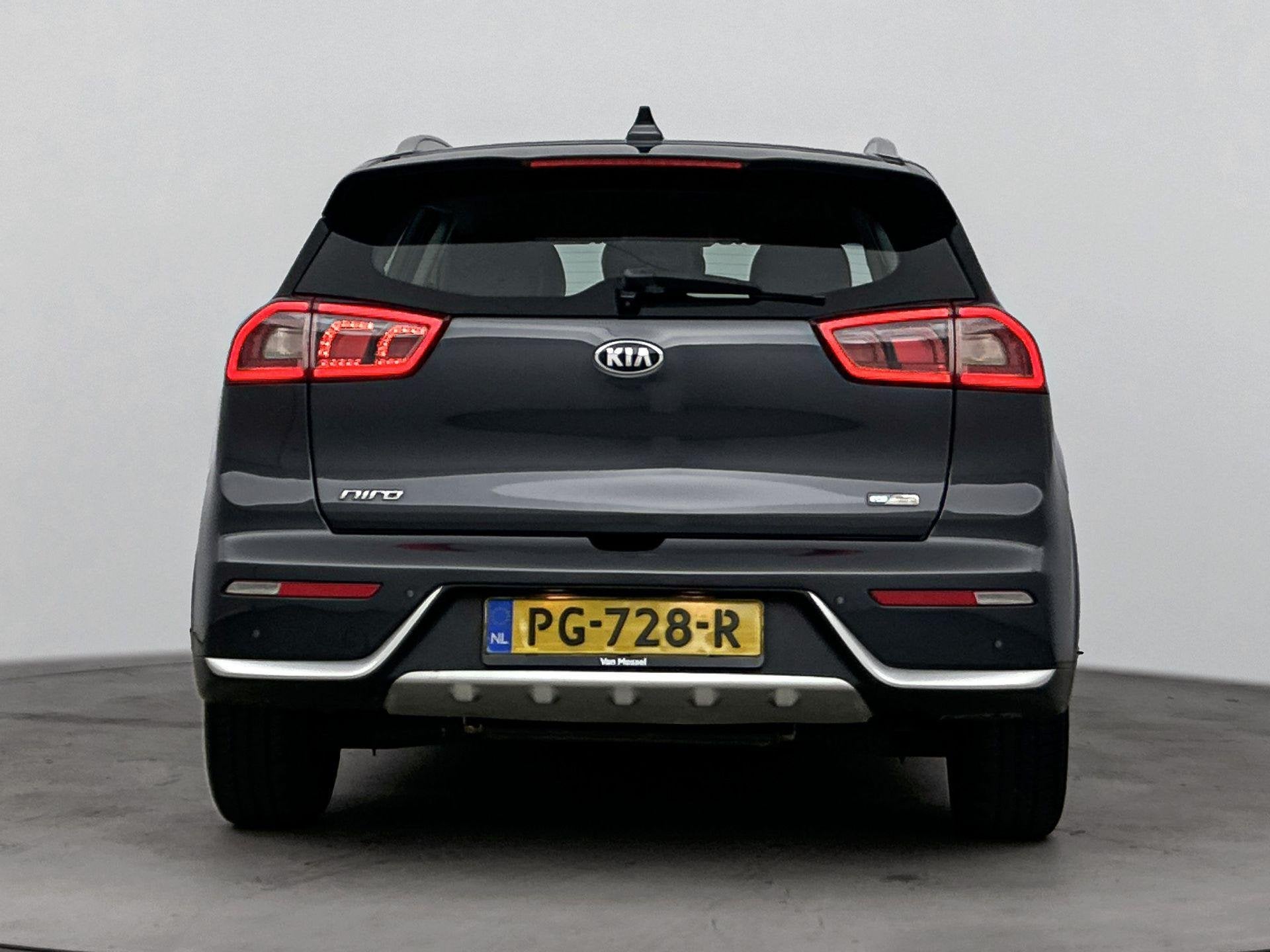 Kia Niro 1.6 GDi 140Pk Hybrid First Edition | Apple Carplay/, Auto's, Gebruikt, 2 kWh, Leder en Stof, Origineel Nederlands