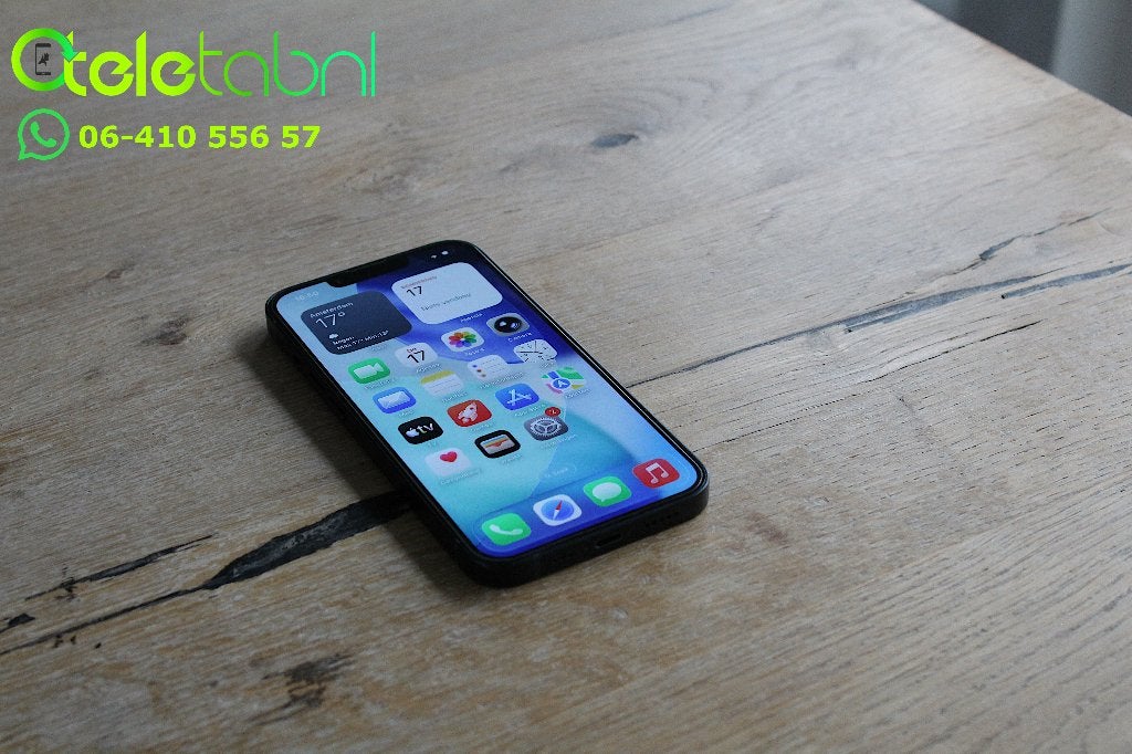 Apple iPhone 13 - 128GB - Zwart met garantie, 94 %, Apple, Zwart, Refurbished