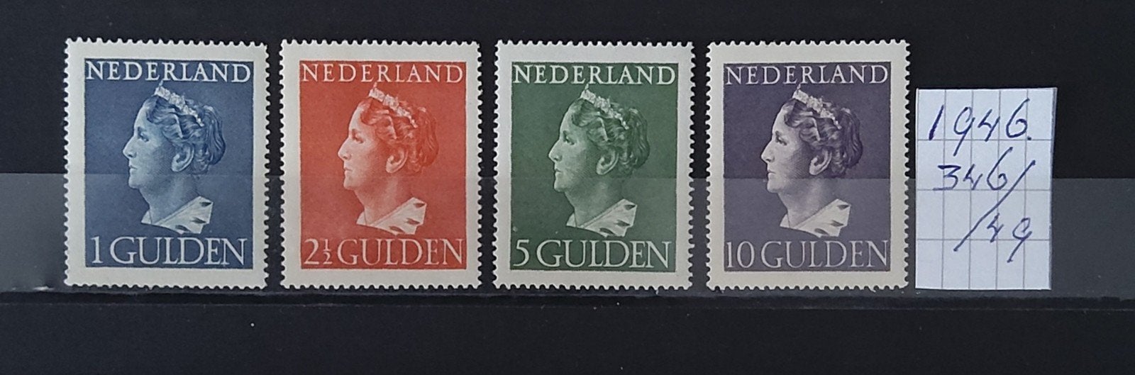 Koningin Wilhelmina  1946., Ophalen of Verzenden, Na 1940, Postfris