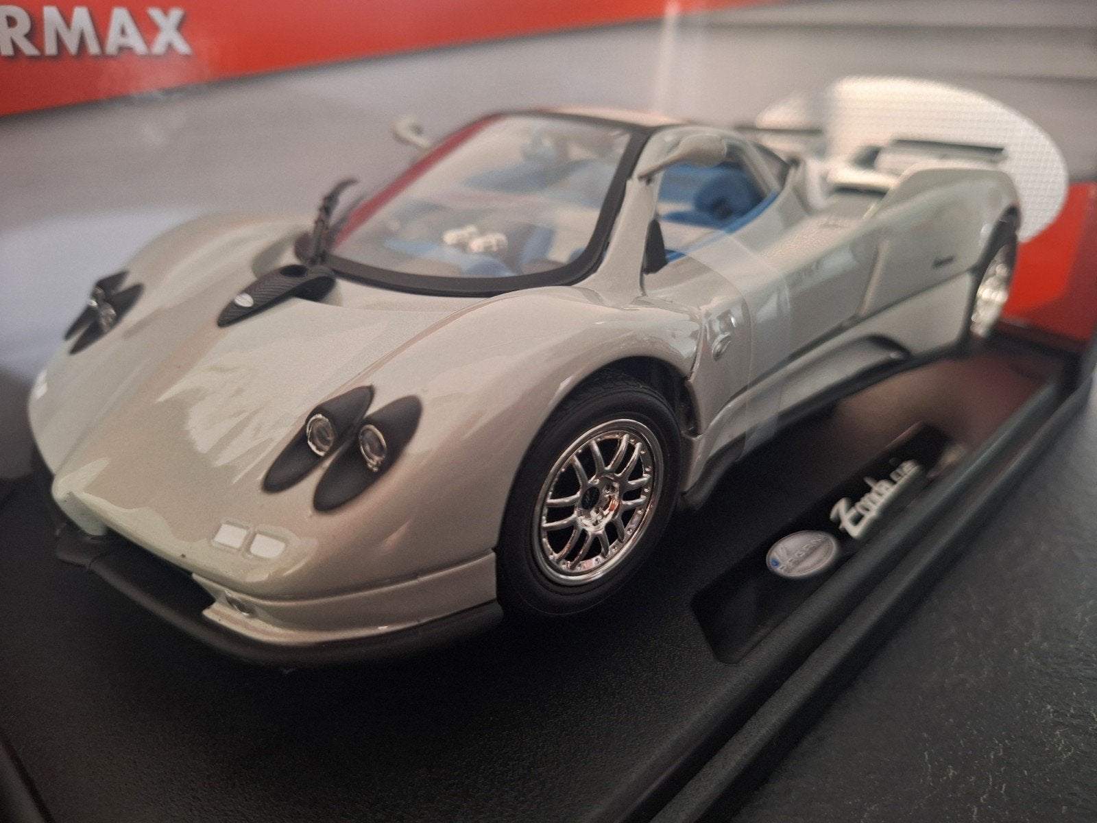 Pagani Zonda C12 Schaal 1:18, Overige merken, Nieuw, Ophalen of Verzenden, Motormax