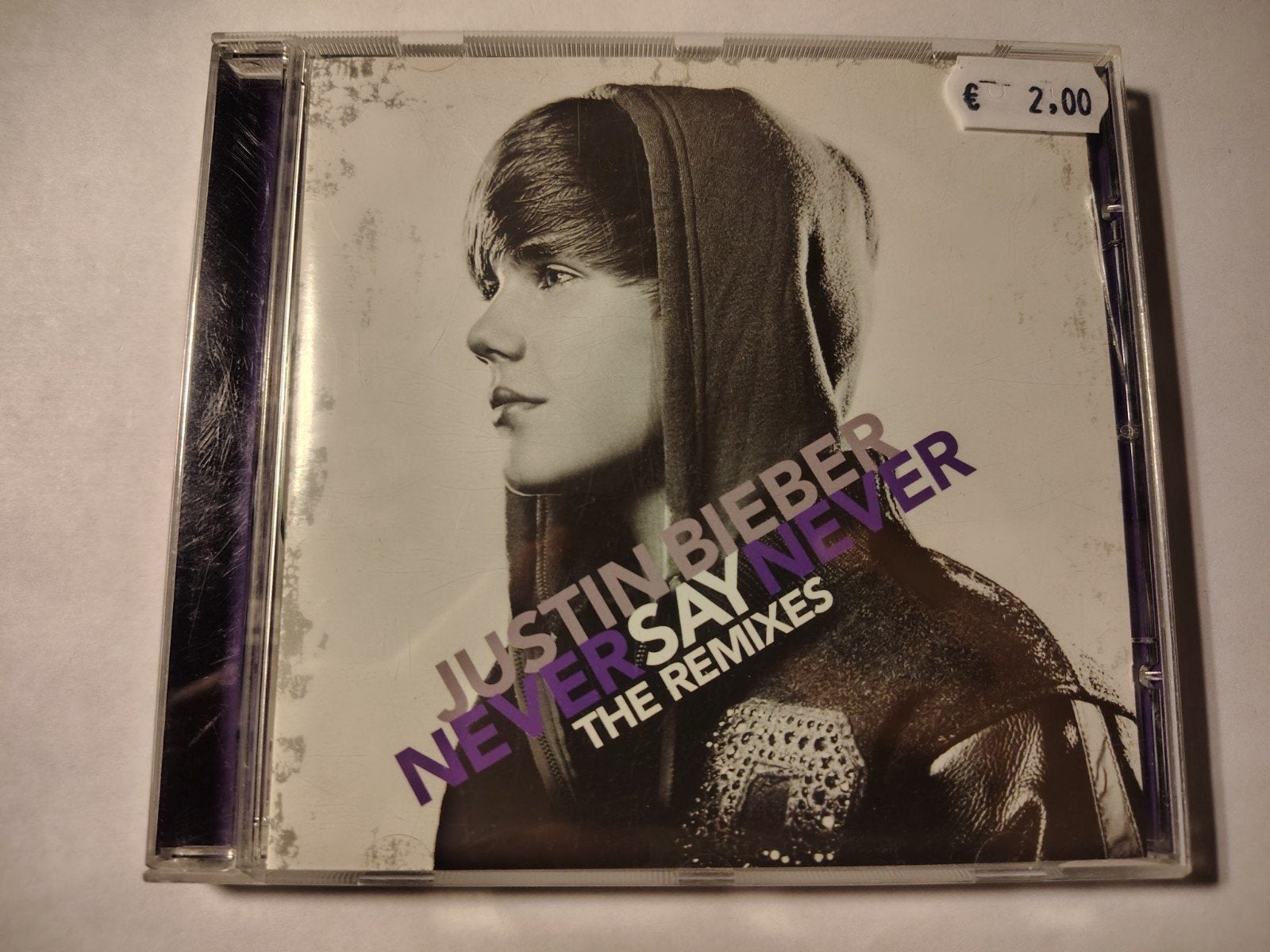 Justin Bieber - Never Say Never The Remixes, Ophalen of Verzenden, 2000 tot heden, Zo goed als nieuw
