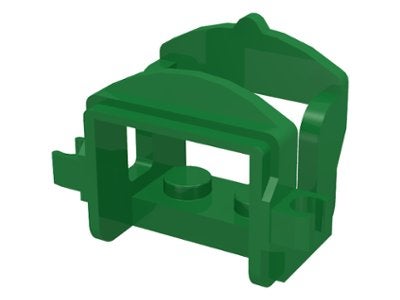 Lego Green Horse Saddle with Clips, Gebruikt, Overige thema's, Lego, Accessoire