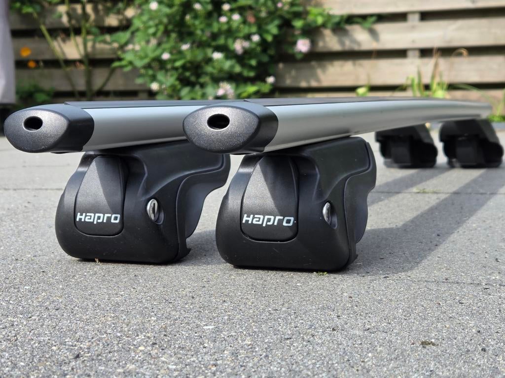 Hapro Cronos 125 aluminium dakdragers, Ophalen of Verzenden, Gebruikt