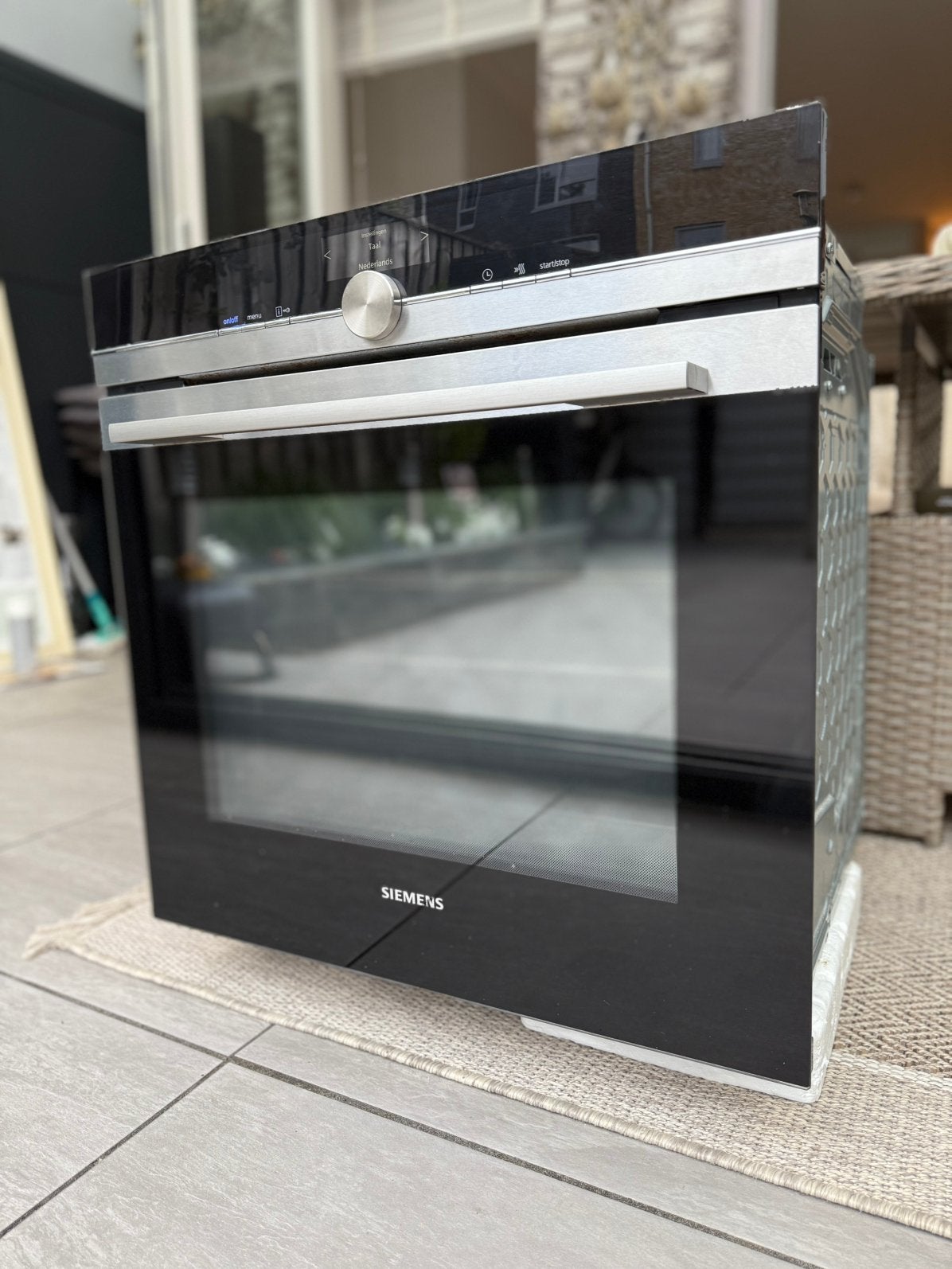 Siemens combi oven magnetron, Ophalen, Combimagnetron, Gebruikt, 60 cm of meer