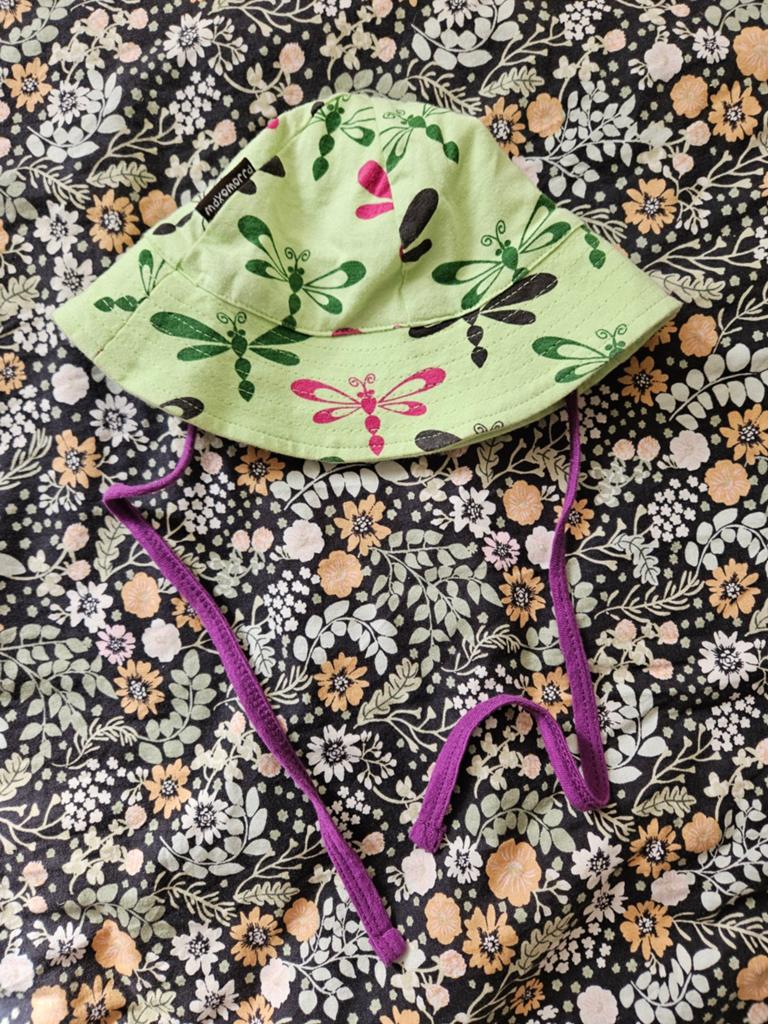 Zonnehoedje baby Maxomorra, Kinderen en Baby's, Babykleding | Petten en Hoeden, Ophalen of Verzenden, Zo goed als nieuw, Meisje