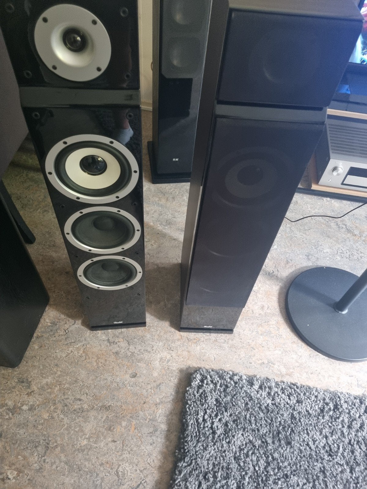 Teufel T500 F speakers, Ophalen of Verzenden, Zo goed als nieuw, Overige merken