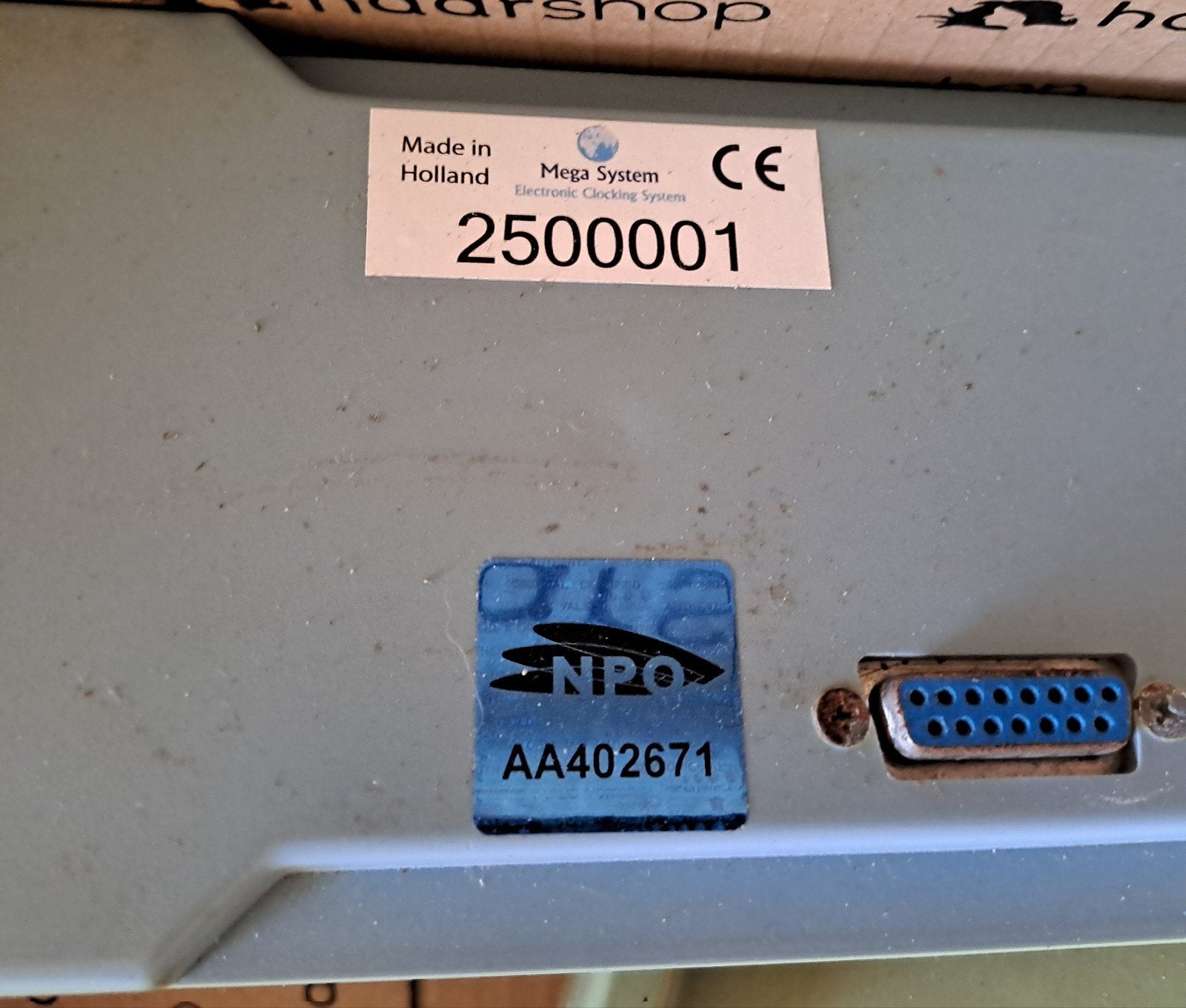Benzing Mega System 3000 duivenklok, Dieren en Toebehoren, Meerdere dieren, Postduif