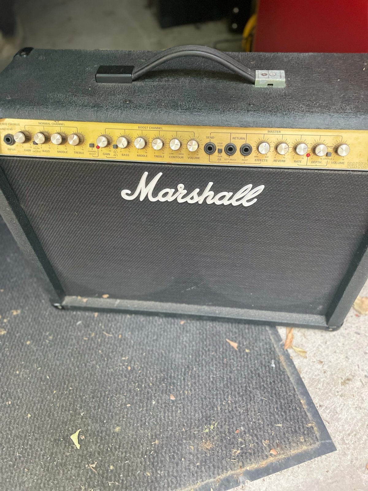 Marshall Valvestate S80 8240 Stereo Chorus Gitaarversterker, Ophalen, Gebruikt, Gitaar, 50 tot 100 watt