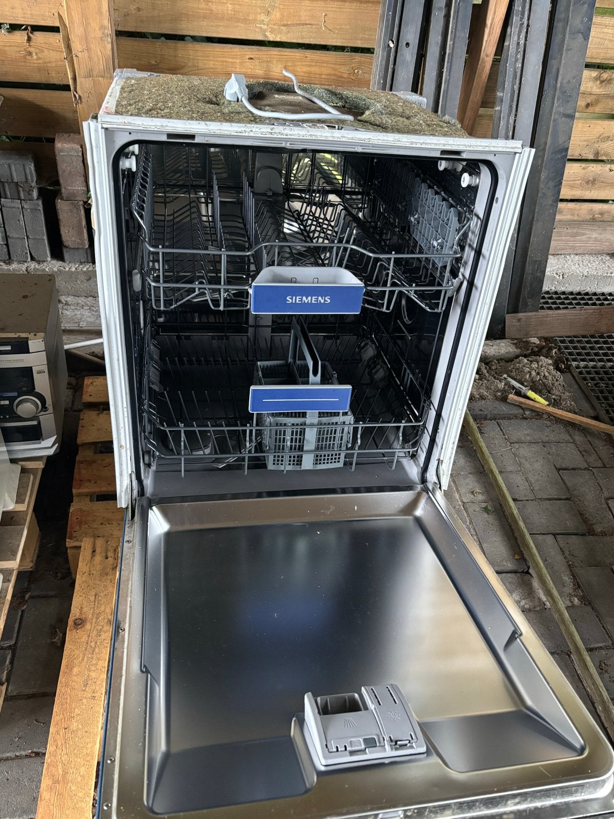 Siemens inbouw vaatwasser - Gebruikt, Witgoed en Apparatuur, Vaatwasmachines, Ophalen, Gebruikt, 60 cm of meer, Eco programma