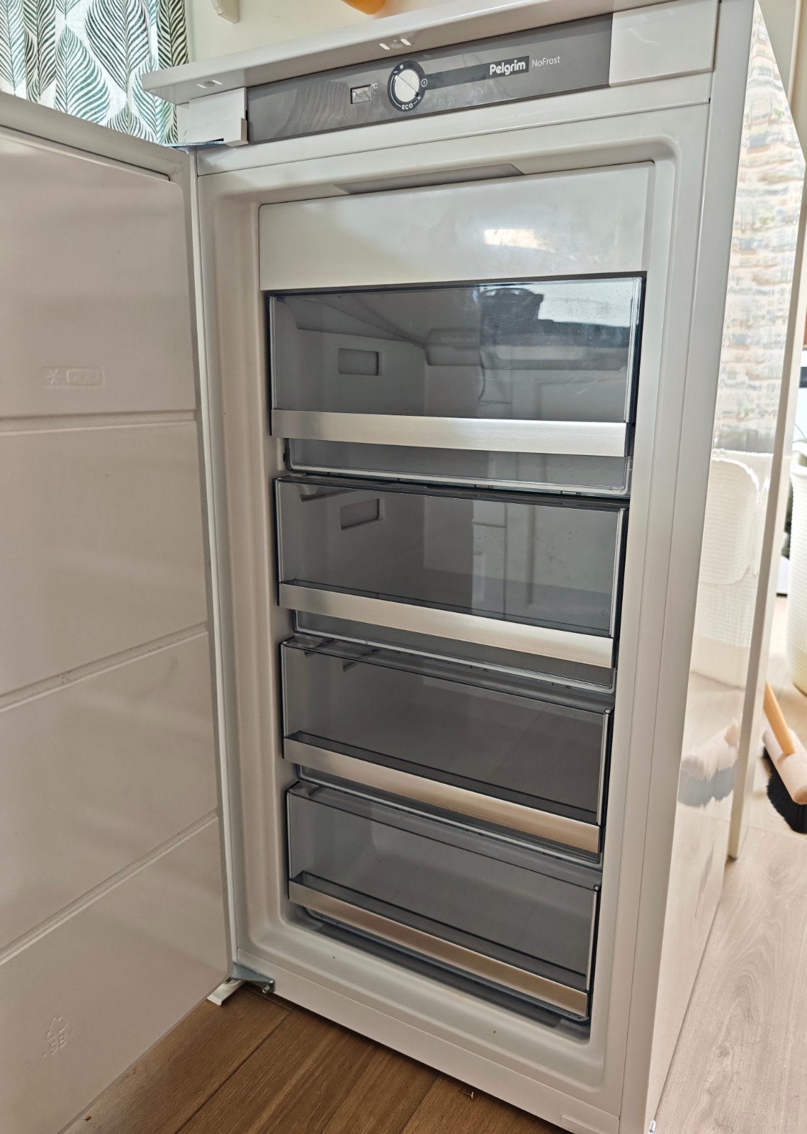 Inbouw vriezer Pelgrim PVS24102N 100 L met garantie, Witgoed en Apparatuur, Vriezers en Diepvrieskisten, Minder dan 60 cm, Zo goed als nieuw