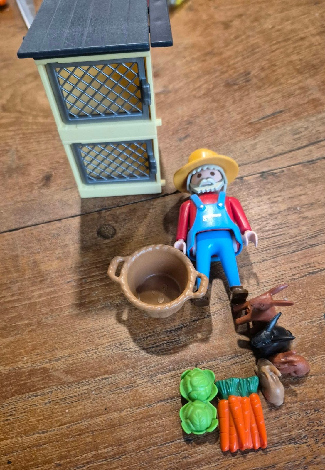 Playmobil Boer met Dieren en Groenten, Ophalen of Verzenden, Gebruikt, Jongen of Meisje