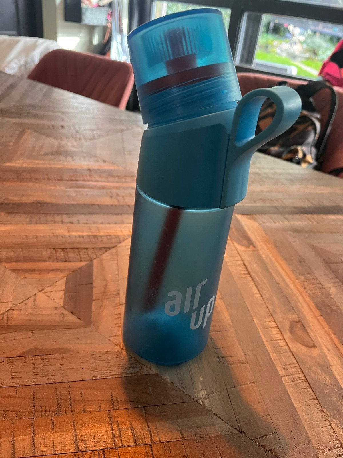 Air Up drinkfles - Blauw, Sport en Fitness, Ophalen of Verzenden, Zo goed als nieuw
