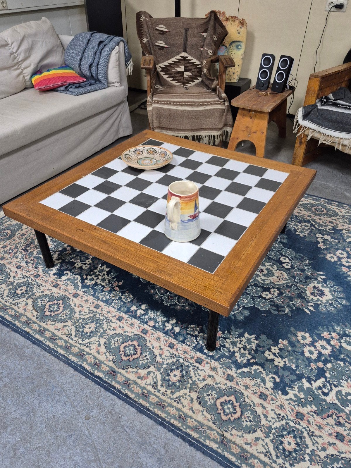 Schaaktafel, Ophalen, Minder dan 500 stukjes, Zo goed als nieuw, Schaken