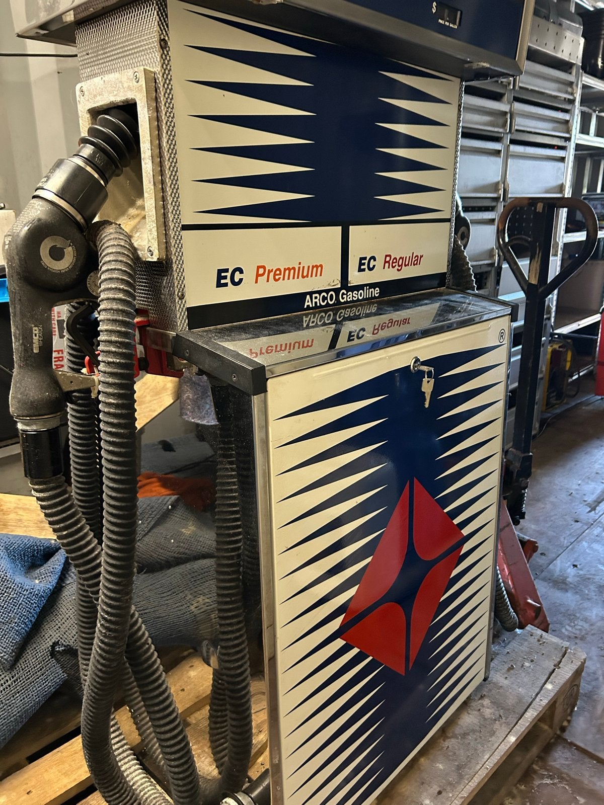 Vintage Amerikaanse Tokheim Benzinepomp - Decoratie, Ophalen