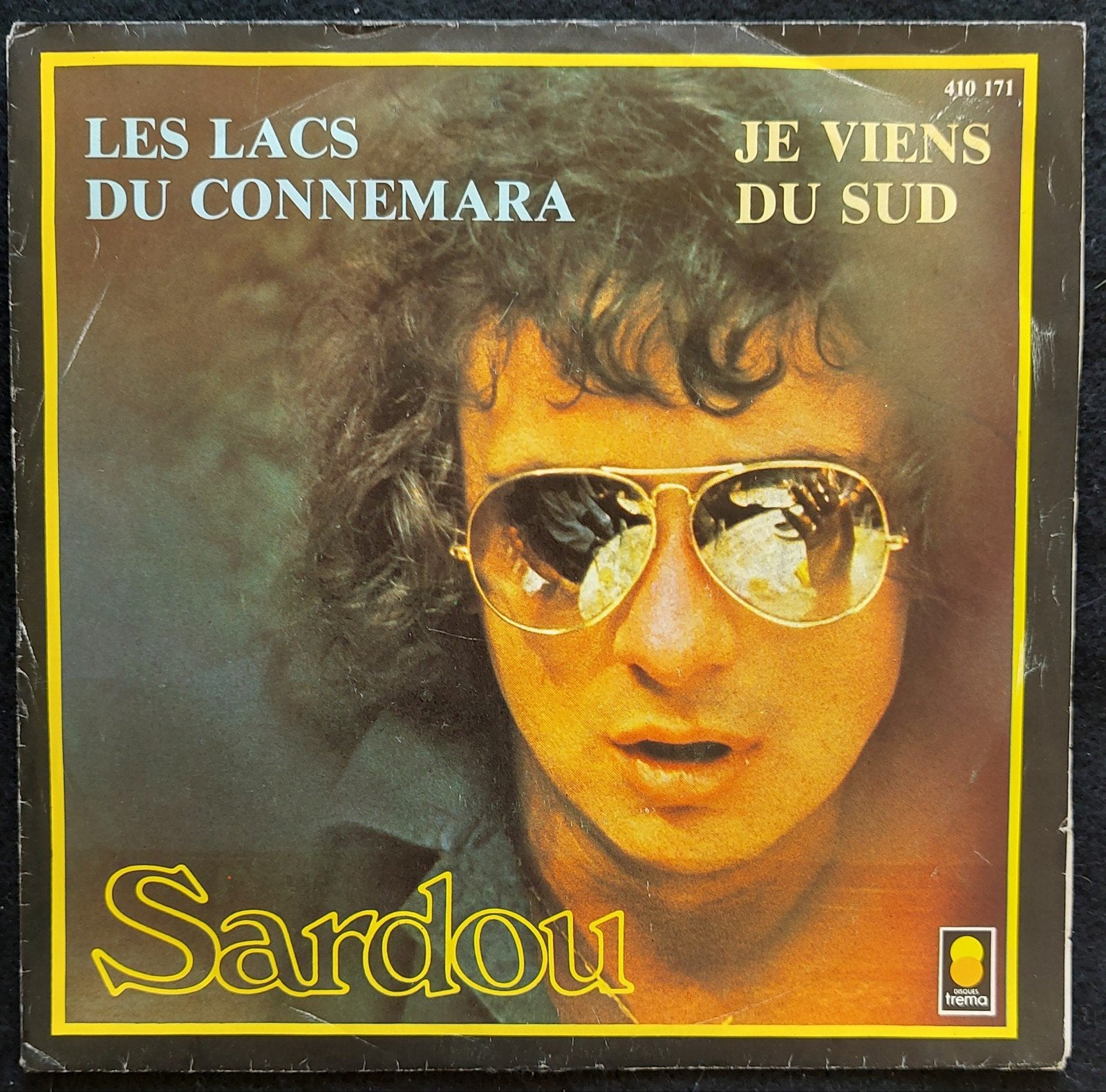 Michel Sardou - Les lacs du Connemara (kraakjes in intro), Cd's en Dvd's, Gebruikt, 7 inch, Ophalen of Verzenden, Pop