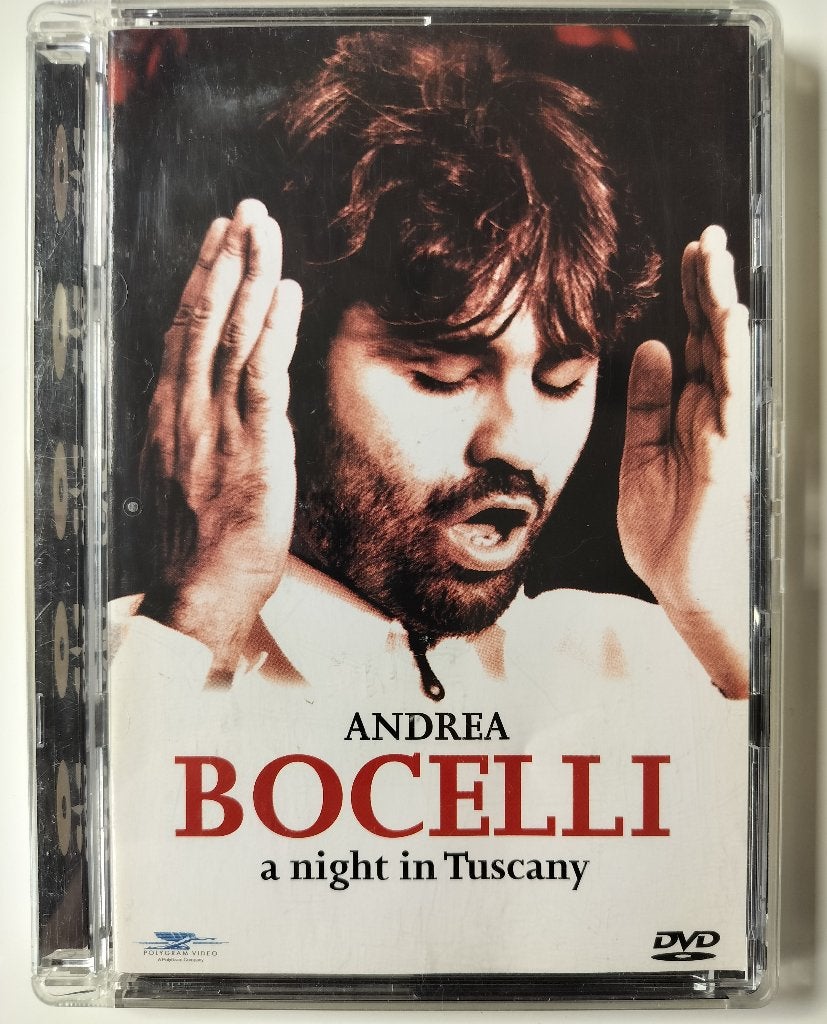 Andrea Bocelli: A Night in Tuscany (1998), Alle leeftijden, Ophalen of Verzenden, Zo goed als nieuw, Inclusief boekje