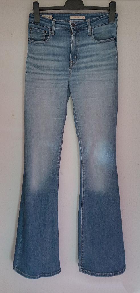 Levi's Levis 726 Flare jeans denim 29 34  / W29 L34, Blauw, Ophalen of Verzenden, W28 - W29 (confectie 36), Gedragen