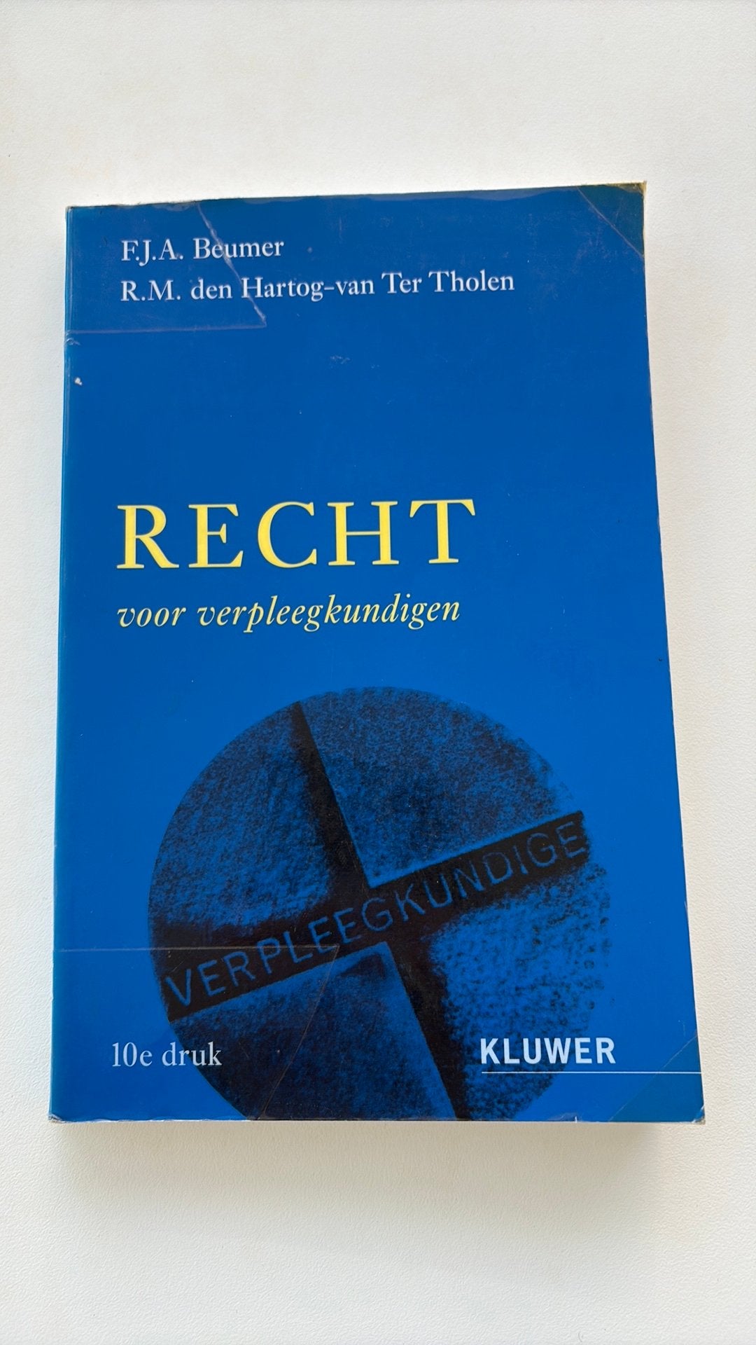 F.J.A. Beumer - Recht voor verpleegkundigen, Gelezen, Overige wetenschappen, Ophalen of Verzenden, F.J.A. Beumer