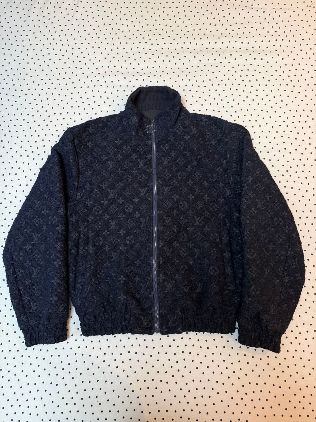 Louis Vuitton monogram Jas, Verzenden, Zo goed als nieuw, Maat 48/50 (M), Zwart
