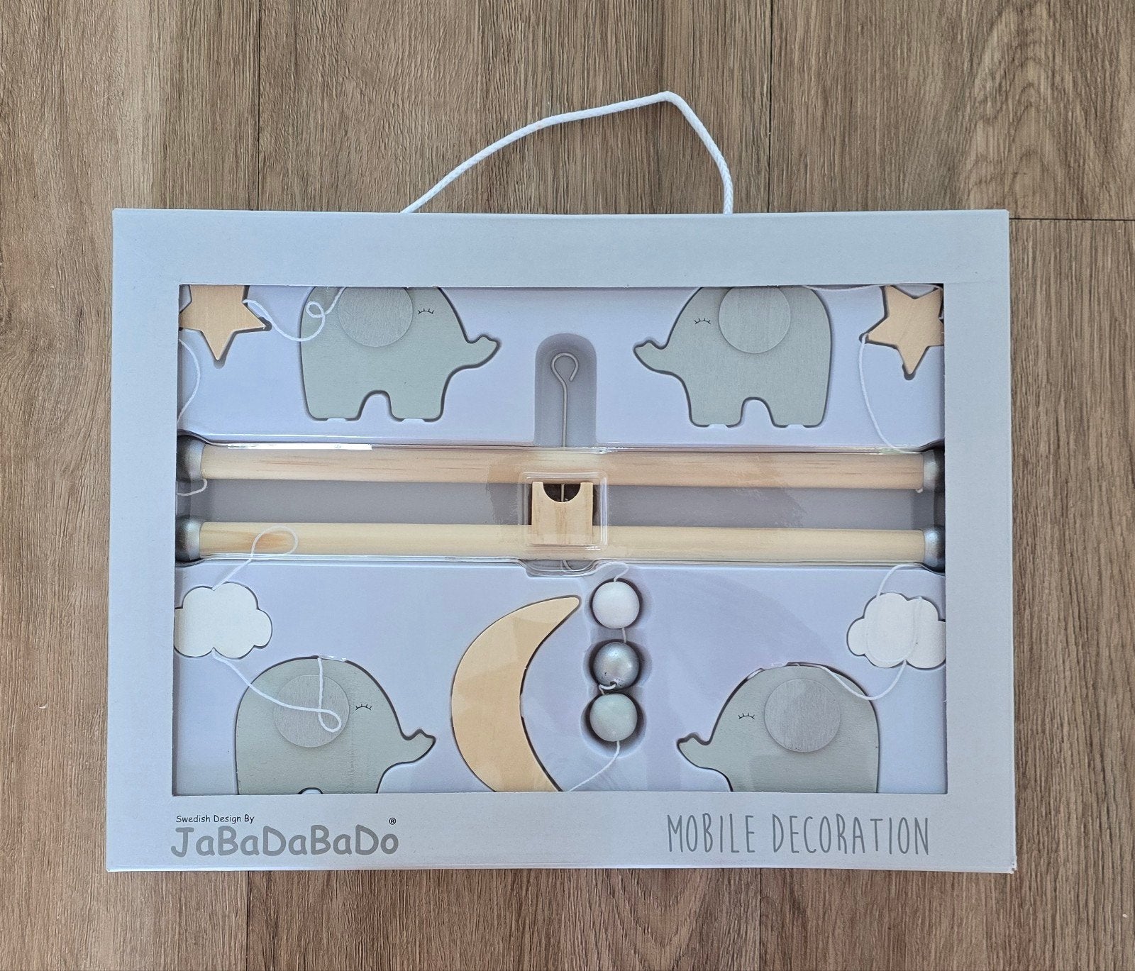 Jabadabado Mobiel Decoratie - Olifantjes en Sterren, Ophalen of Verzenden, Nieuw