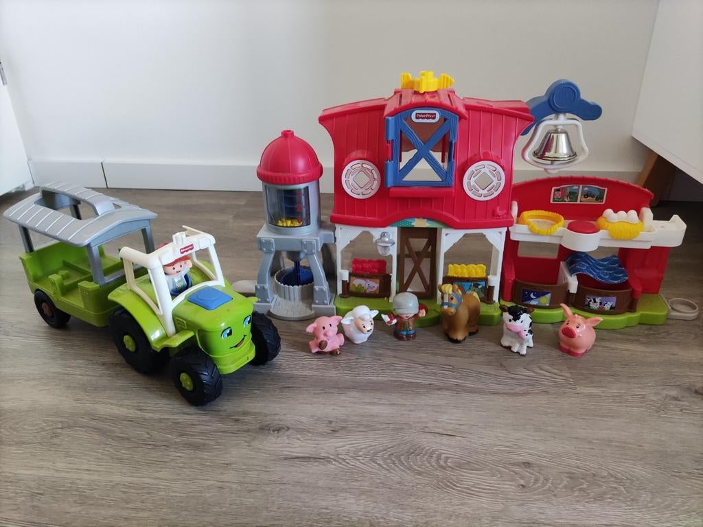 Fisher Price boerderij en trekker, Kinderen en Baby's, Speelgoed | Fisher-Price, Ophalen, Gebruikt, Speelset