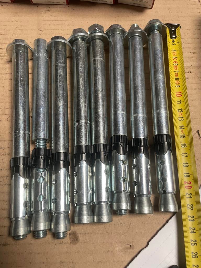 8 stuks Fischer 46841 FH II 18/100 B Veiligheidsplug 215 mm, Ophalen, Nieuw, 100 tot 250 mm, Pluggen