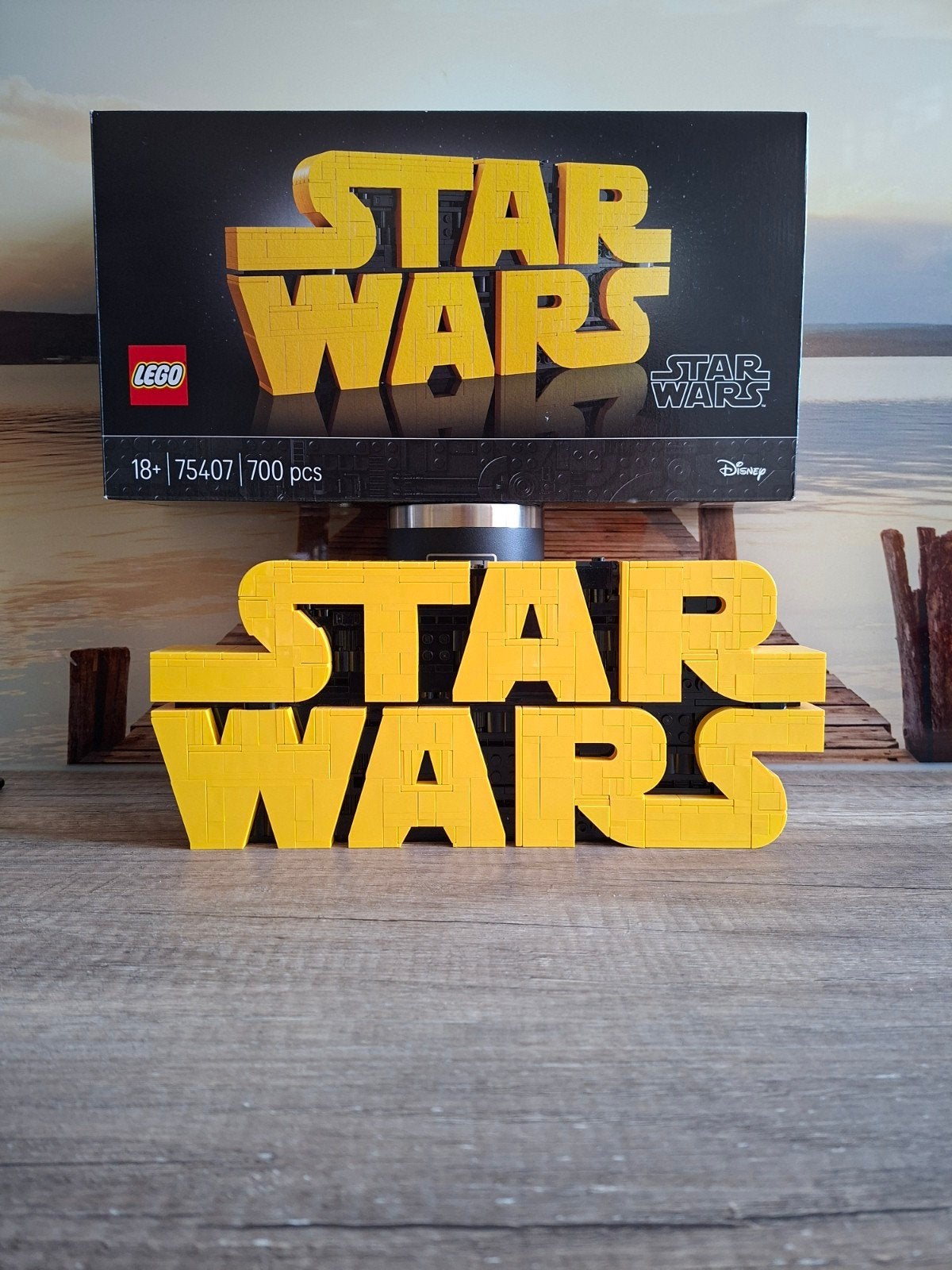Starwars logo., Ophalen of Verzenden, Zo goed als nieuw, Overige typen