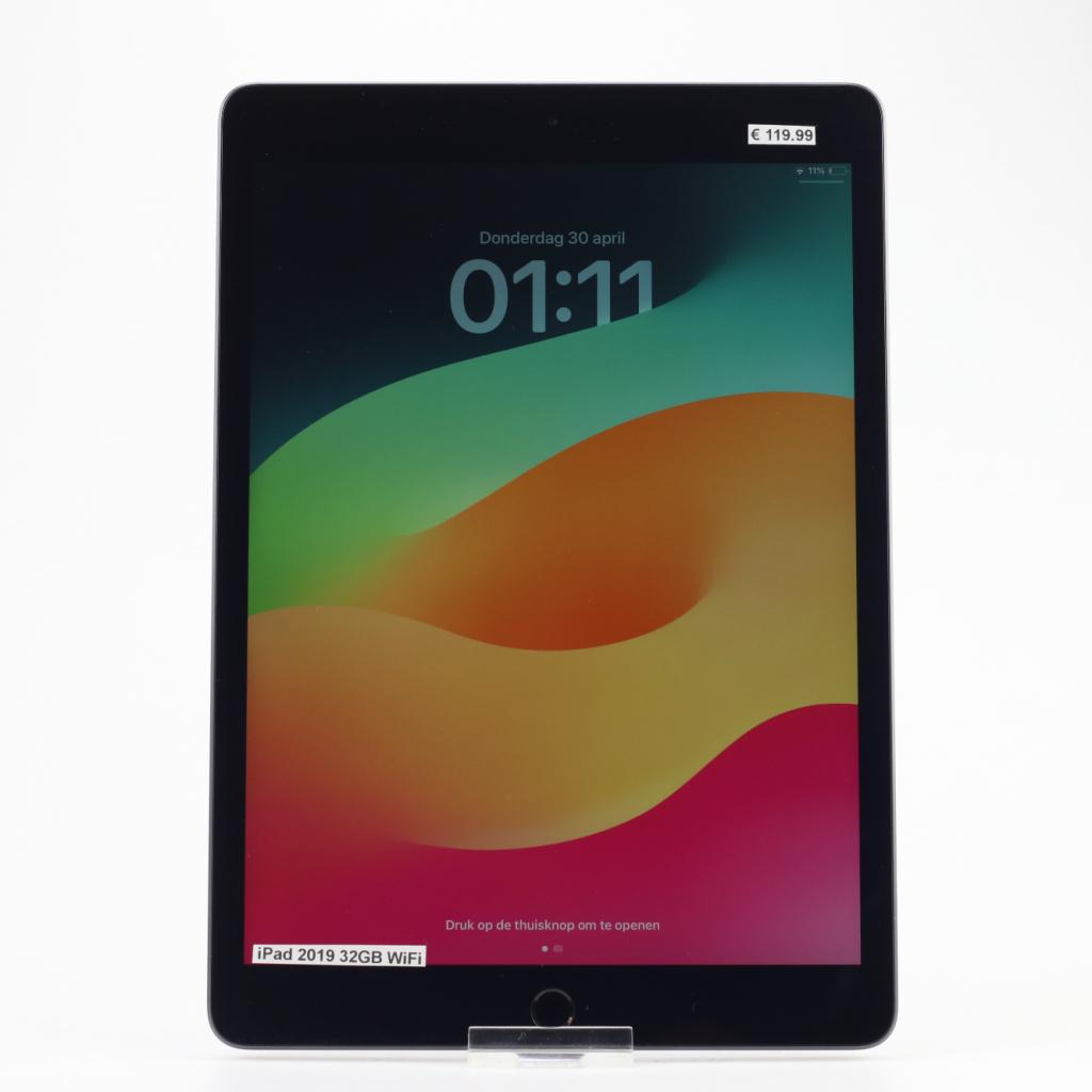 iPad 2019 7e Generatie 32GB WiFi Grijs