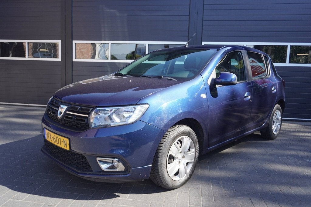 Dacia Sandero 0.9 TCe Aut/Airco/Cruise, Auto's, Dacia, 898 cc, Stof, Euro 6, 525 kg