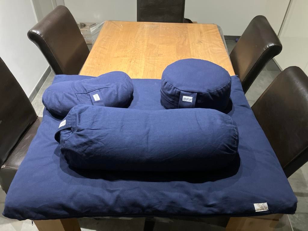 Zenzes pro  nave bleu meditatie , kussen, bolster), Sport en Fitness, Yoga en Pilates, Ophalen of Verzenden, Nieuw, Yoga-accessoire