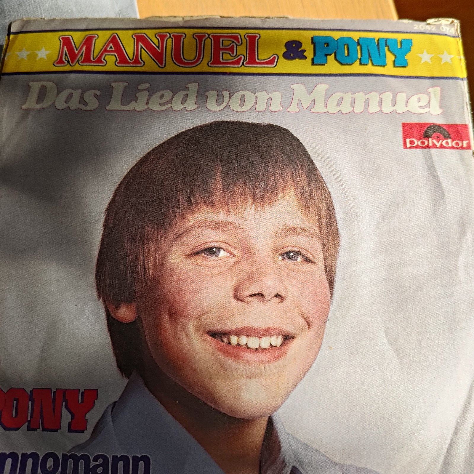 Manuel & Pony - Das Lied von Manuel (Single), Cd's en Dvd's, Gebruikt, 7 inch, EP, Schlager