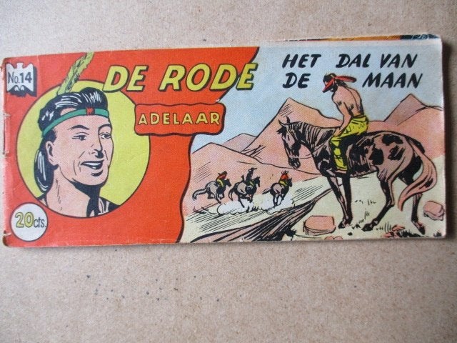 ad000194 de rode adelaar 14, Eén stripboek, Ophalen, Gelezen