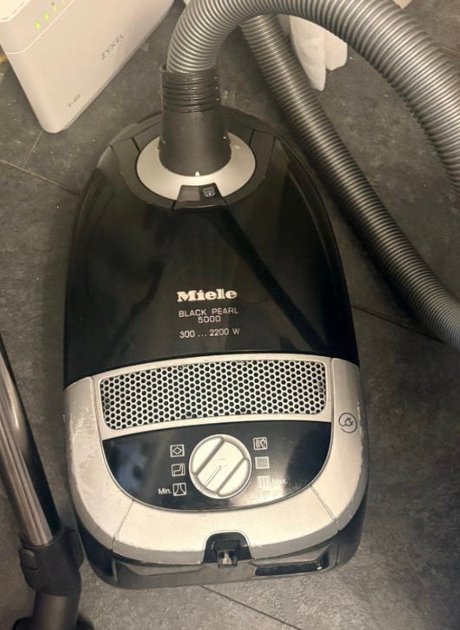 Miele Black Pearl 5000 sledestofzuiger 2200W, Witgoed en Apparatuur, Ophalen of Verzenden, Zo goed als nieuw