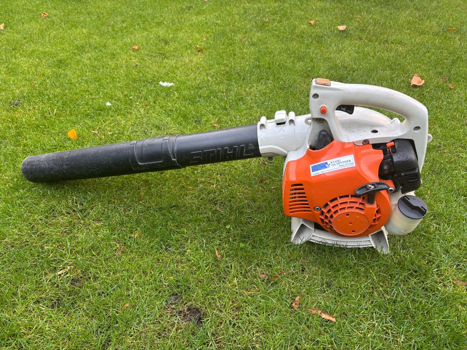 Stihl bladblazer - BG55, Tuin en Terras, Ophalen, Gebruikt, Benzine, Handgedragen