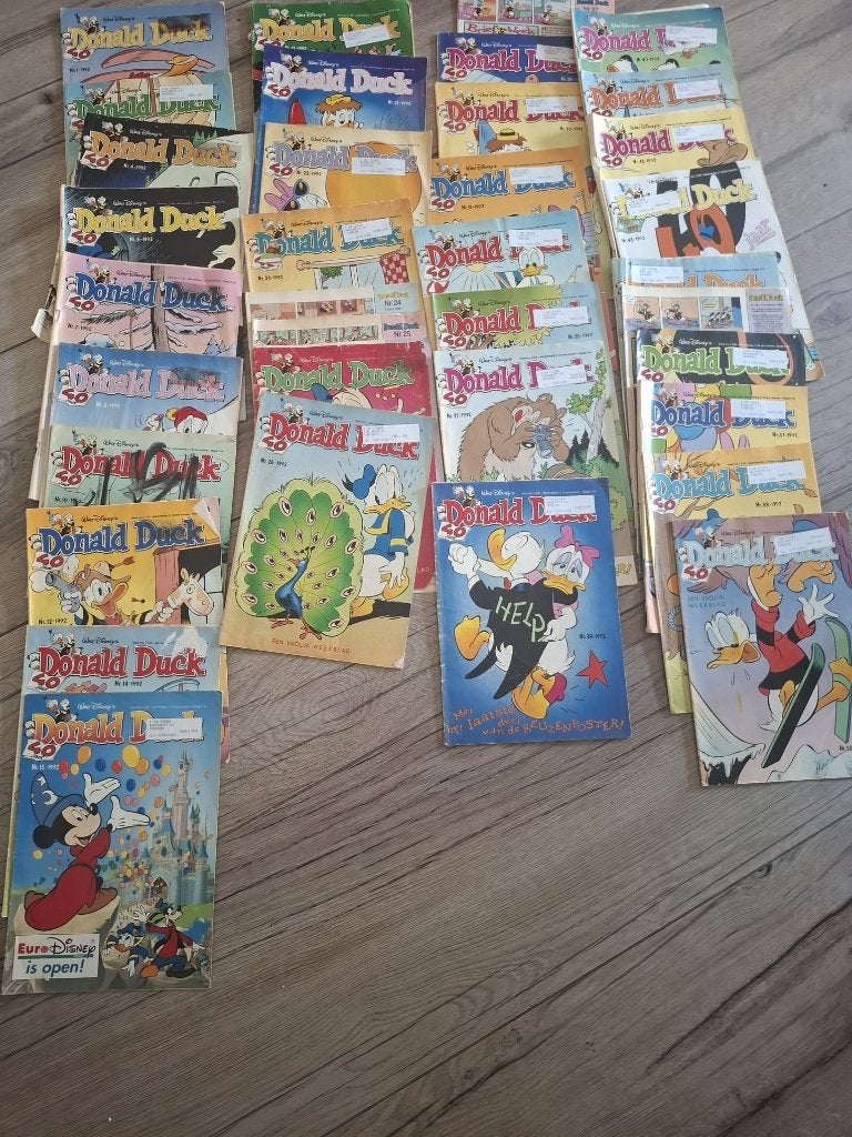 Diverse Donald Duck uit 1992, Meerdere stripboeken, Ophalen of Verzenden, Gelezen