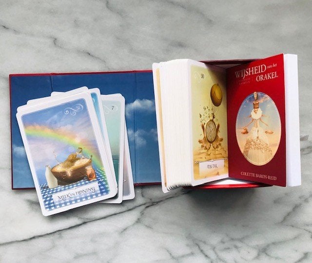Wijsheid van het Orakel (Colette Baron-Red), Boeken, Ophalen of Verzenden, Zo goed als nieuw, Tarot of Kaarten leggen, Overige typen