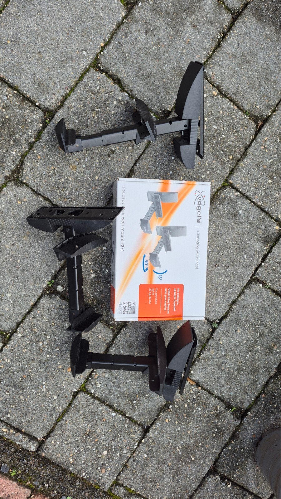 Vogels VLB 200 Luidspreker Muurbeugels (4x), Inclusief muurbeugels, Ophalen of Verzenden, Zo goed als nieuw, Overige merken