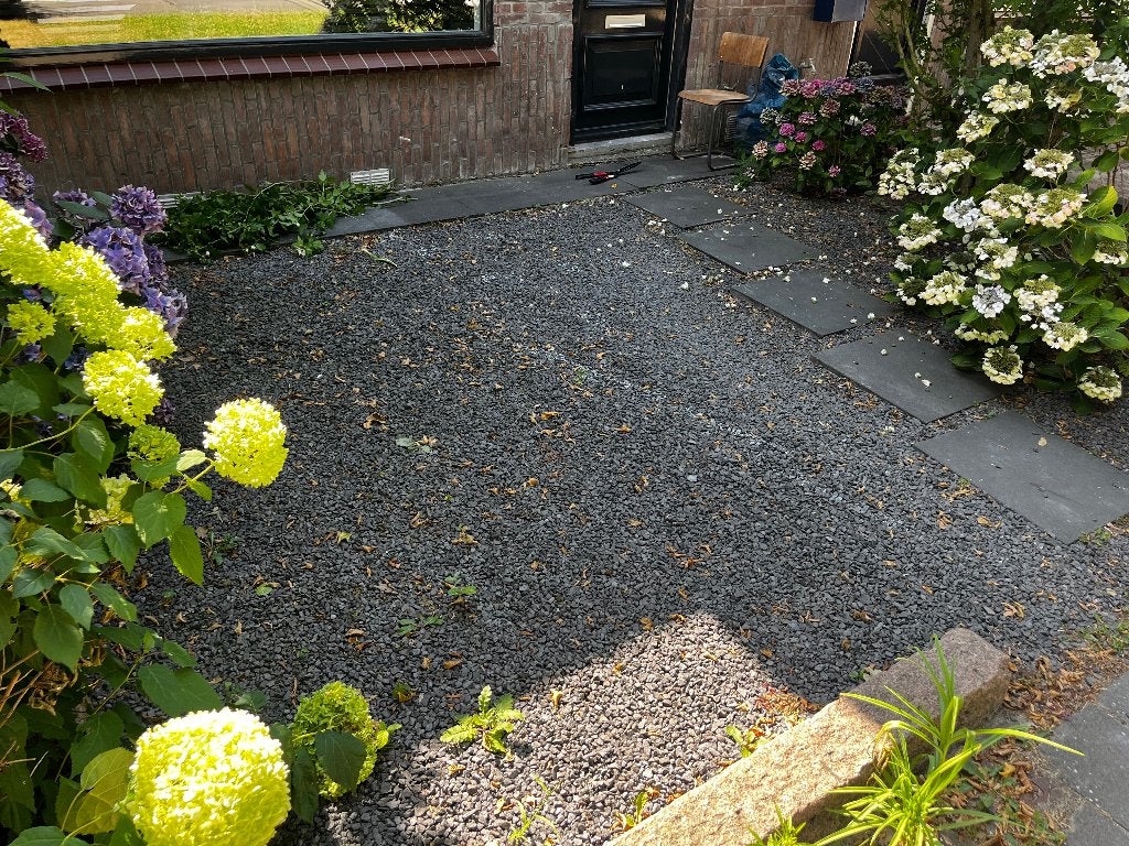 Siergrind 20 m2 grijs / grijsblauw, Ophalen, Zo goed als nieuw, Grijs, Grind