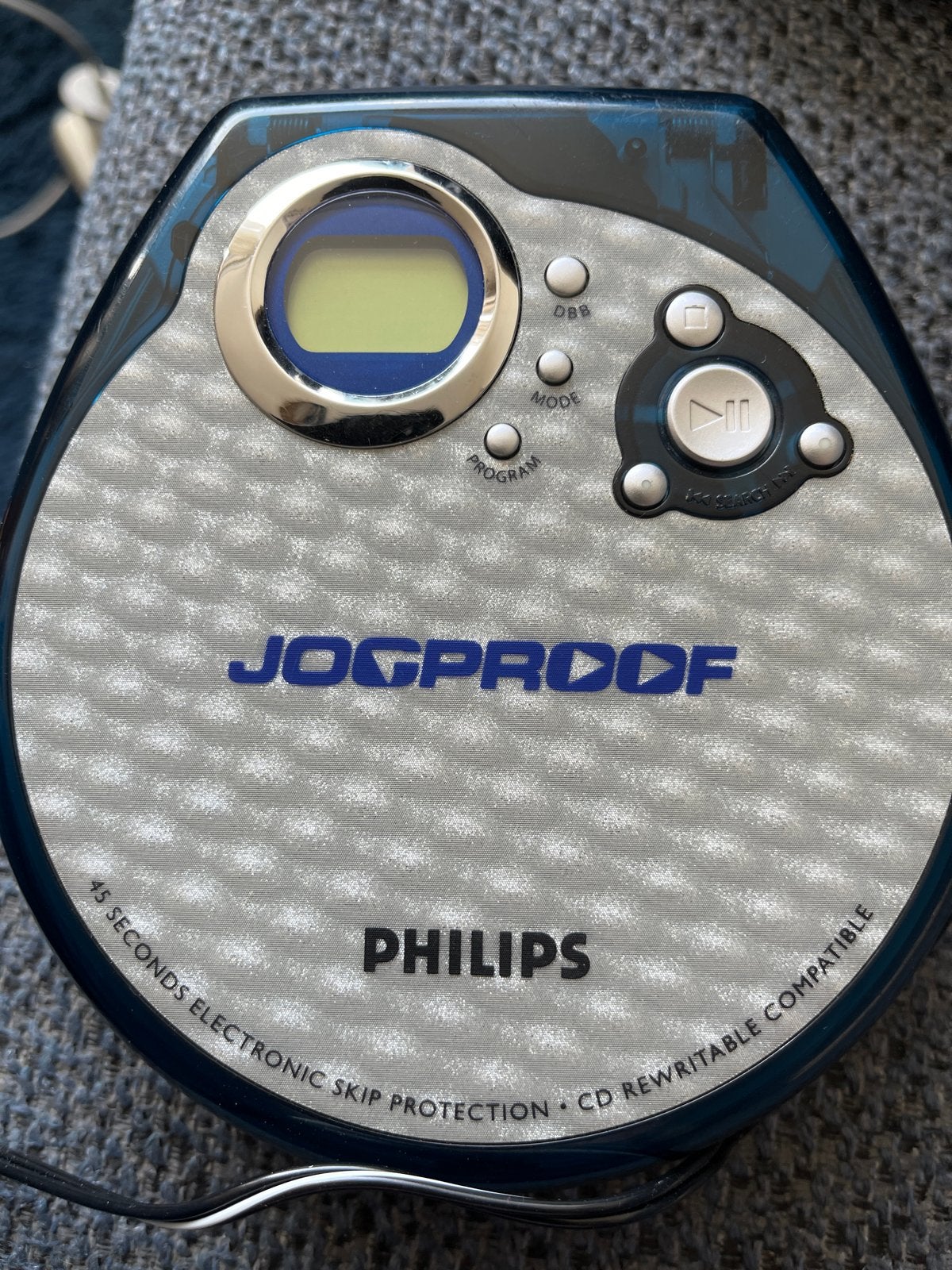 Philips Jogproof CD-speler - Draagbaar en betrouwbaar, Ophalen of Verzenden, Gebruikt, Philips, Draagbaar