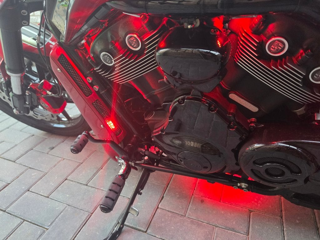 Foto 17 van dikke vette night rod special geheel custom one of a kind