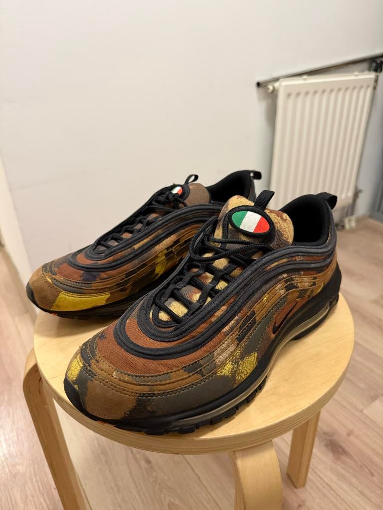Nike Air Max 97 sneakers camouflage, Ophalen of Verzenden, Gedragen, Overige kleuren, Sneakers of Gympen