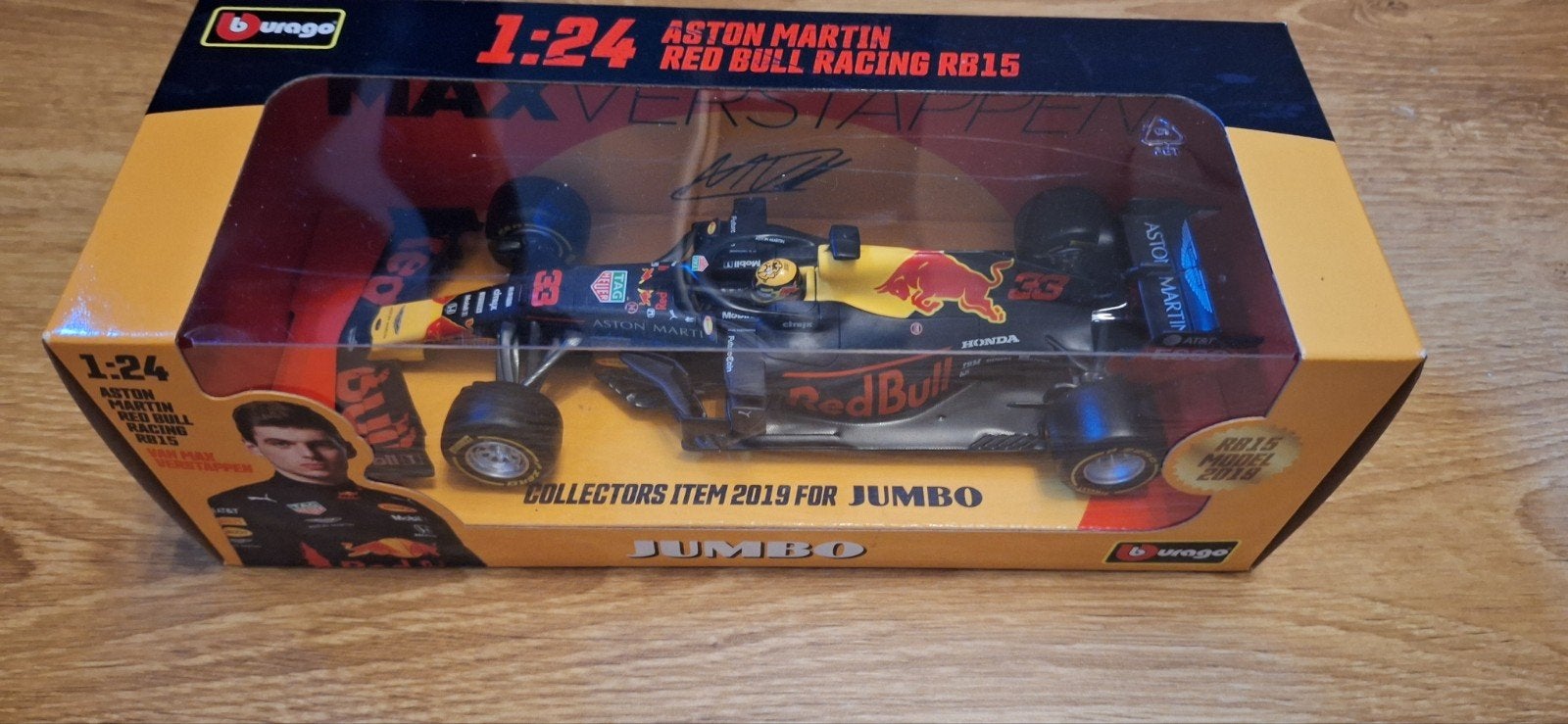 red Bull auto max verstappen 2019, Ophalen of Verzenden, Nieuw, Bburago