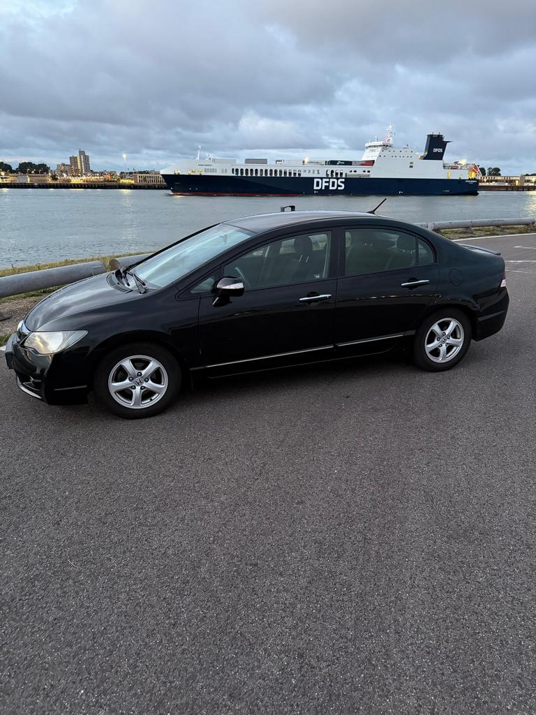 !!!!Honda Civic 1.3 Vtec Hybrid 4DR C-tr. 2011 Zwart!!!, Auto's, Honda, Zwart, Origineel Nederlands, 22 km/l, Sedan