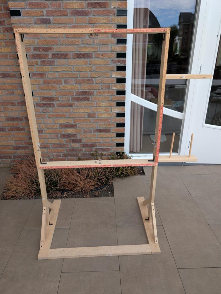 Nieuw staand tufting frame voor 90x90cm doek, Hobby en Vrije tijd, Ophalen of Verzenden, Nieuw, Onderdeel of Toebehoren