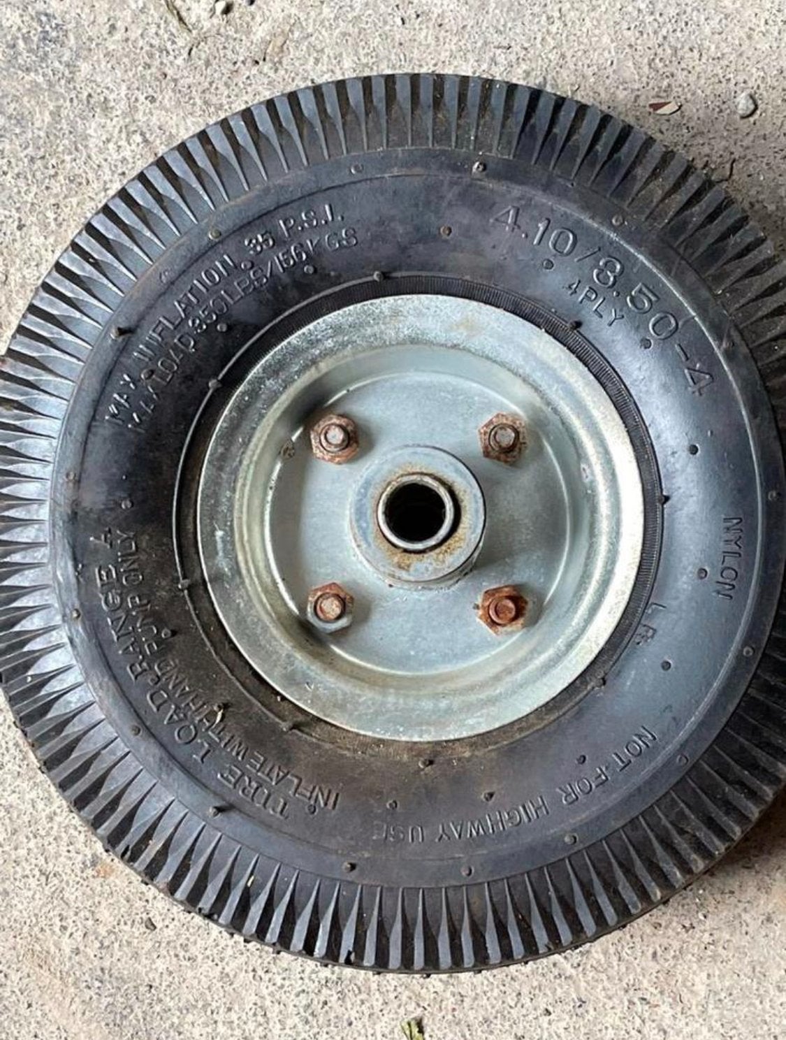 Steekwagen wieltjes, Ophalen of Verzenden, Gebruikt
