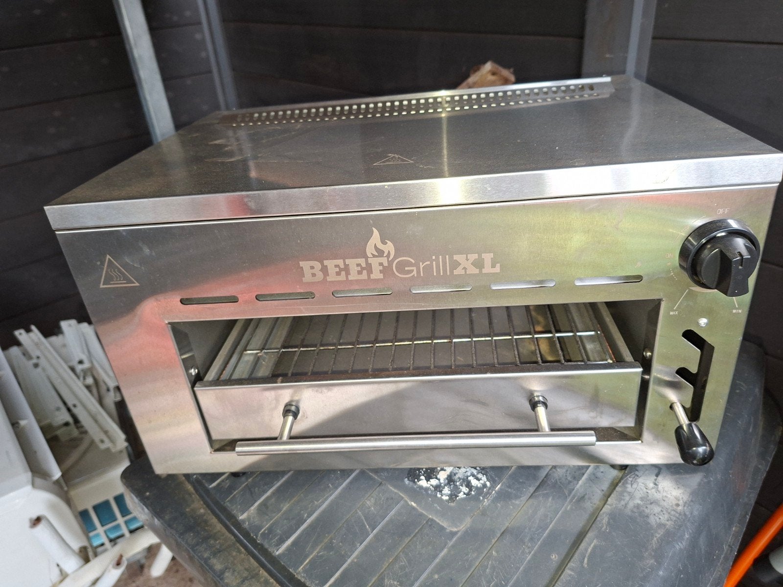 Beef Grill XL Kapsalon BBQ - Zo goed als nieuw, Ophalen of Verzenden, Zo goed als nieuw, Beef Grill XL