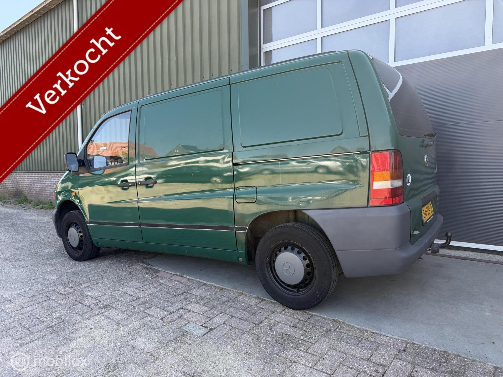 Mercedes Vito Bestel 113|Benzine|2x schuifdeur|Nieuwe APK|, Auto's, Bestelauto's, Euro 2, 1998 cc, Gebruikt, 4 cilinders