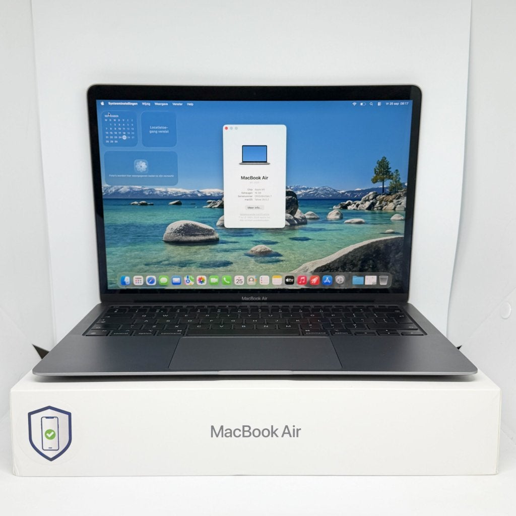 Foto 2 van MacBook Air M1 16GB 512GB grijs /88% batt /zeer net /garanti