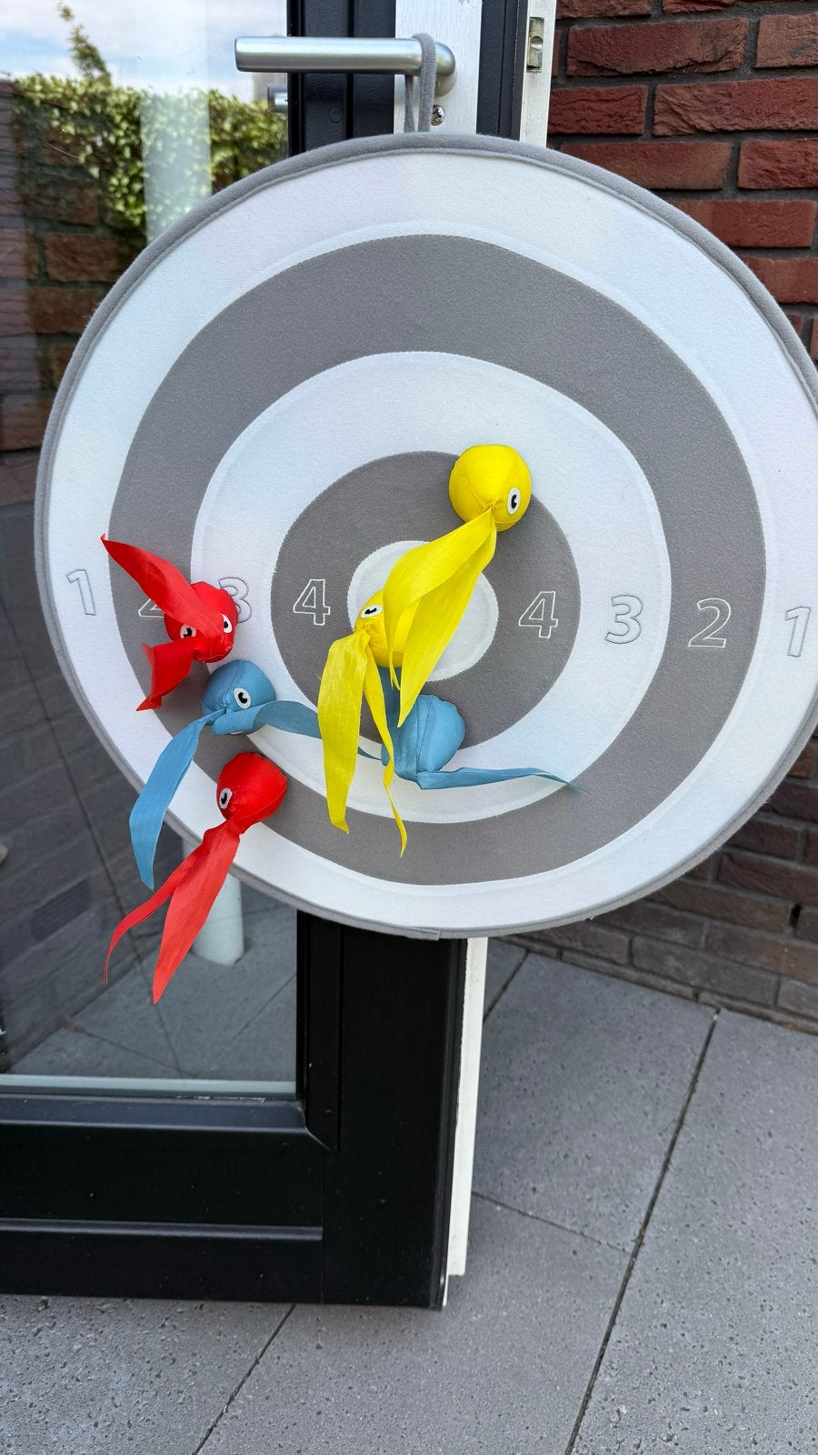 Ikea dartbord met klittenband ballen voor kinderen, Ophalen of Verzenden, Gebruikt, Jongen of Meisje