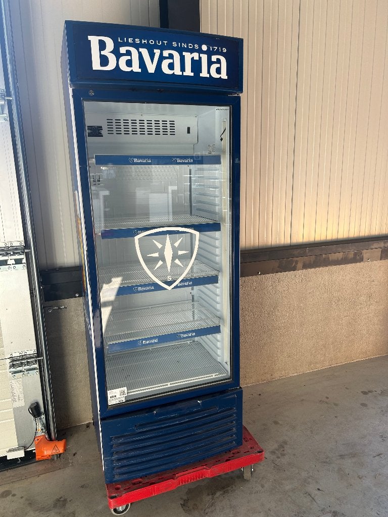 Horeca flessen glasdeur koelkast bavaria, Witgoed en Apparatuur, Ophalen, 200 liter of meer, 60 cm of meer, 160 cm of meer